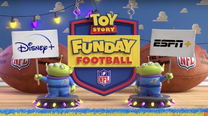 La NFL realizó transmisión especial al estilo de TOY STORY para el duelo entre Falcons y Jaguars