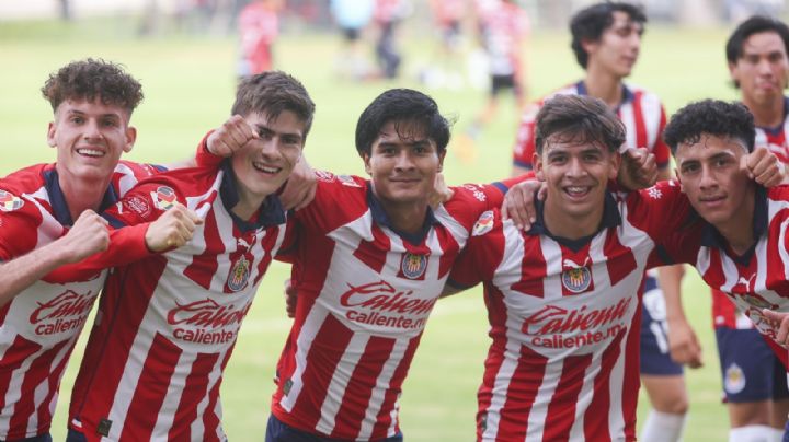 ¡Goleada! Fuerzas Básicas de Chivas PEGAN PRIMERO al Atlas en el Clásico Tapatío