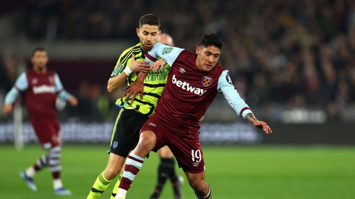 ¡PARTIDAZO de Edson Álvarez! West Ham United eliminó al Arsenal de la Copa de la Liga