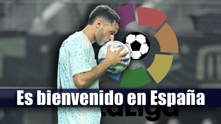 LEYENDA de La Liga de España le da la BIENVENIDA a Santi Giménez