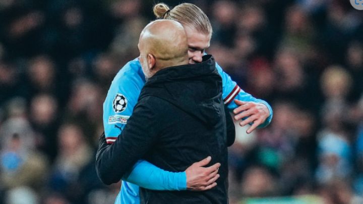 Erling Haaland RECLAMA a Pep Guardiola tras sacarlo y evitar romper el récord de Lionel Messi en Champions League