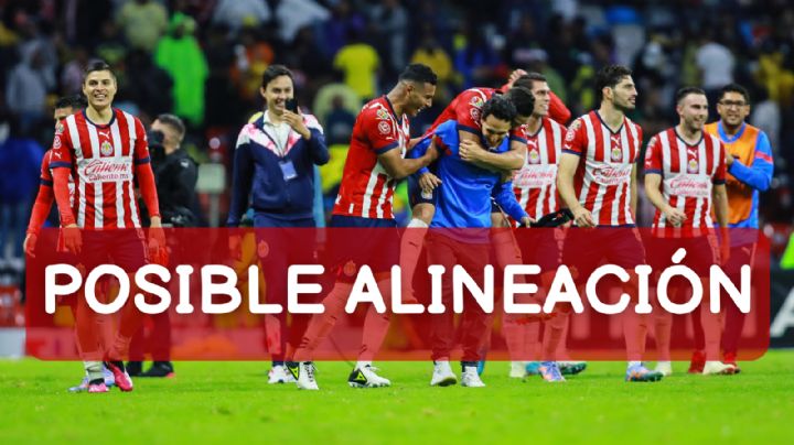 La POSIBLE ALINEACIÓN de Chivas para la GRAN FINAL de Ida contra Tigres