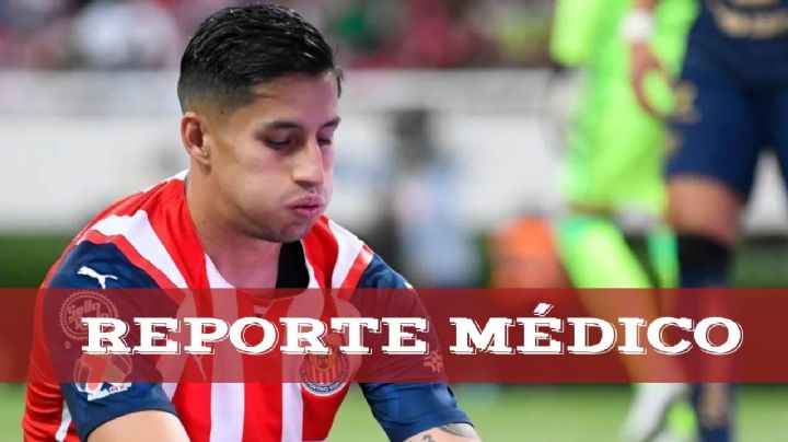 Chivas da el parte médico OFICIAL de la operación de Carlos Cisneros