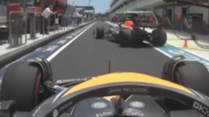 ¡Por poco! Checo Pérez CERCA DE CHOCAR en la clasificación del GP de Miami | Video