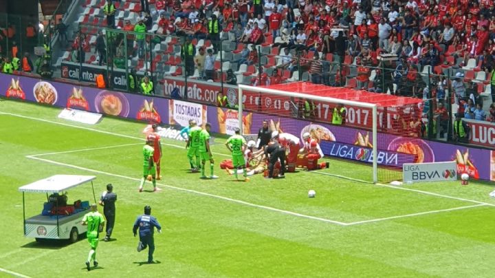 Alfredo Talavera termina NOQUEADO en el partido de Toluca vs FC Juárez