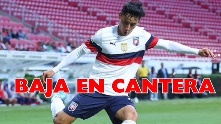 Chivas anuncia LESIÓN GRAVE de una de sus JOYAS de Fuerzas Básicas