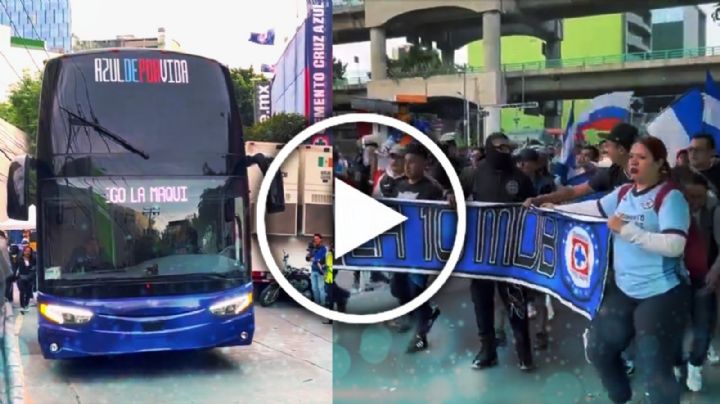 Video: Así se vive el AMBIENTE en el Estadio Ciudad de los Deportes tras el REGRESO de Cruz Azul