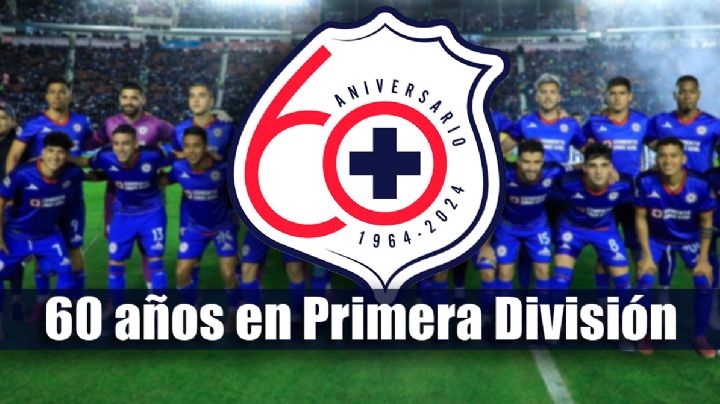 Cruz Azul cumple 60 AÑOS en Primera División y estos han sido sus mejores momentos