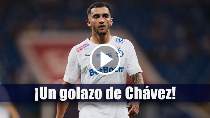 ¡La puso al ÁNGULO! Luis Chávez anota GOLAZO en partido amistoso con el Dynamo de Moscú