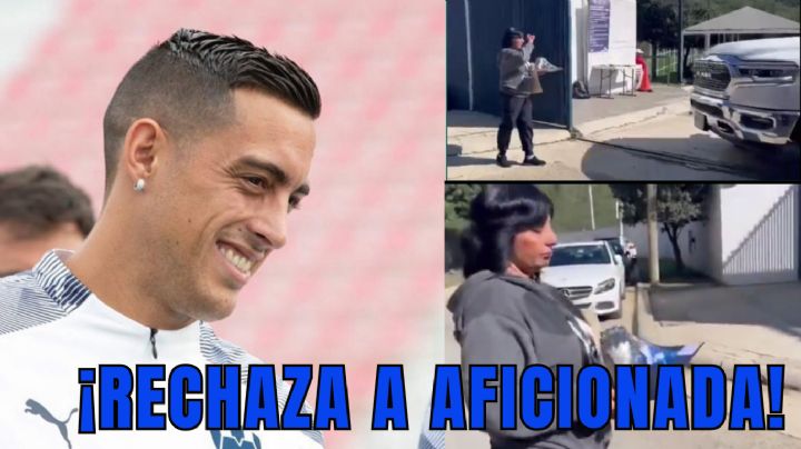 Video: Solo una aficionada va a despedir a Rogelio Funes Mori, él la ignora y rechaza su regalo