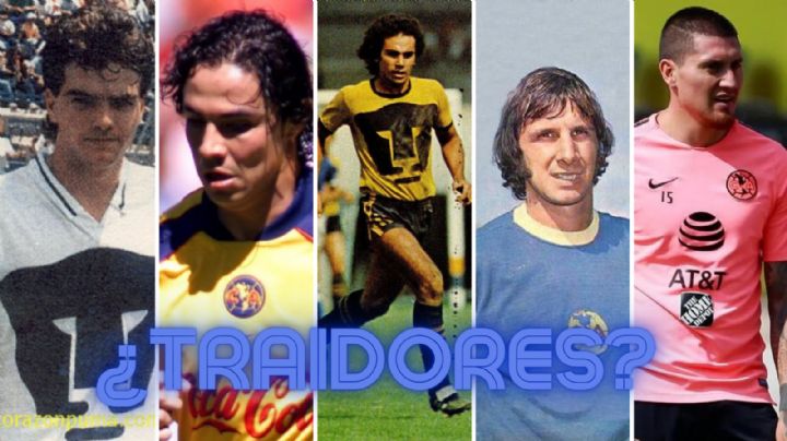 Las 9 PEORES TRAICIONES entre América y Pumas ¡Uno ARRIESGÓ SU VIDA!