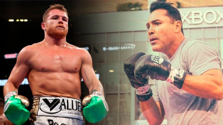 Video: Canelo Álvarez SE ENGANCHA Y DISCUTE con Oscar de la Hoya en conferencia de prensa