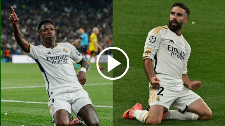 Los GOLES de Daniel Carvajal y de Vinicius Jr. que le dieron LA 15 al Real Madrid en la Champions League