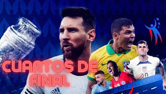 SIN MÉXICO, así se jugarán los CUARTOS DE FINAL de la Copa América 2024